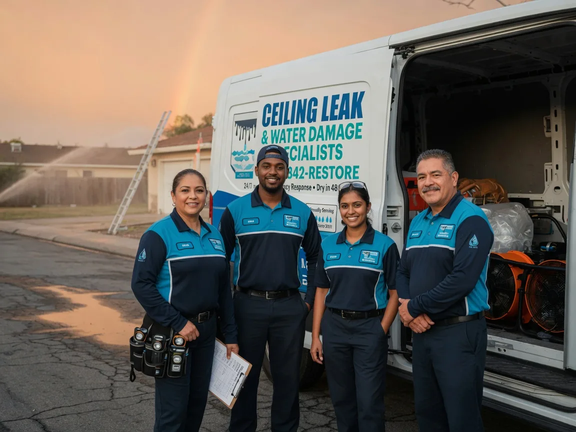 Ceiling Leak Cleanup company in Pimento, IN