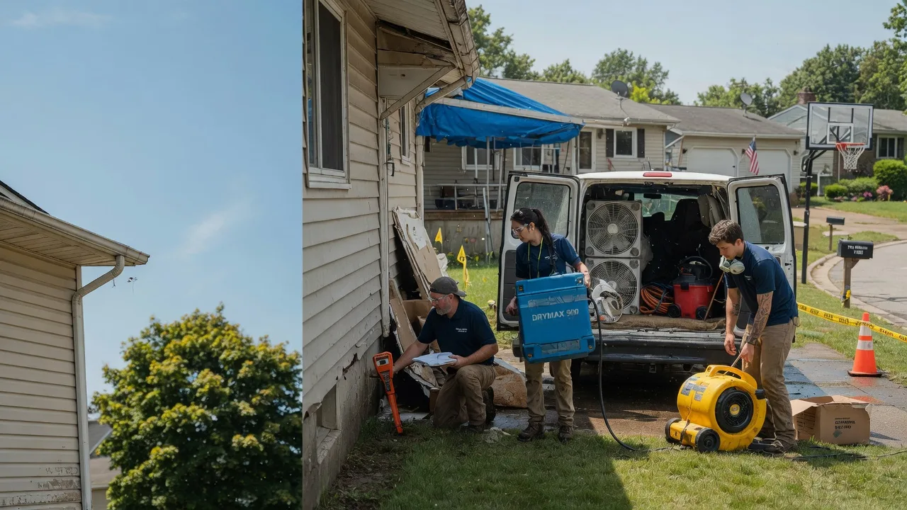 Ceiling Leak Cleanup in Pimento, IN near me